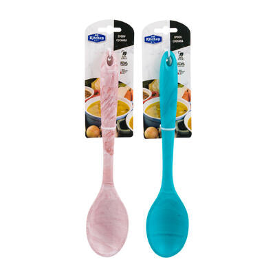 kitchen and co silicone spoon- 10.7 - assorted -- 48 per case