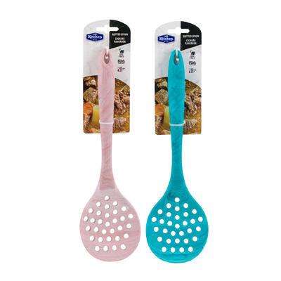 kitchen and co silicone skimmer spoon- 11 -- 48 per case