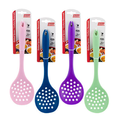 mr. handy silicone skimmer spoon- 11 - assorted -- 48 per case