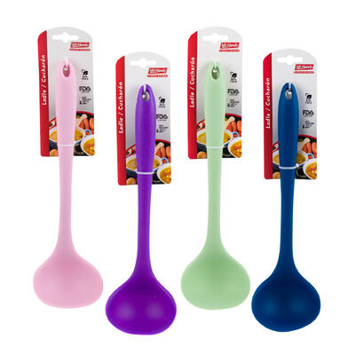 mr. handy silicone ladle- 11.3 - 4 assorted colors -- 48 per case