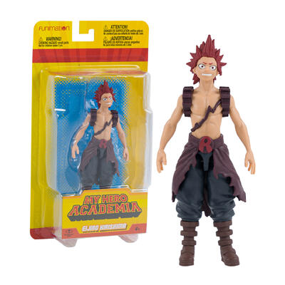 my hero academia eijiro kirishima action figure -- 6 per case