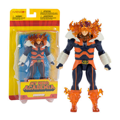 my hero academia endeavor action figure- 5 -- 6 per case