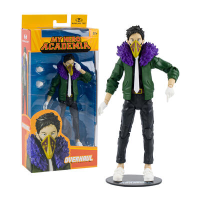 my hero academia overhaul action figure- 7 -- 6 per case