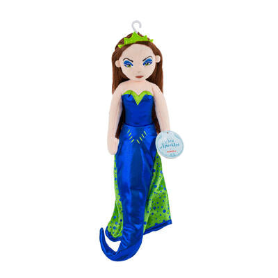 sea sparkles villain lilith plush- 18 -- 12 per case