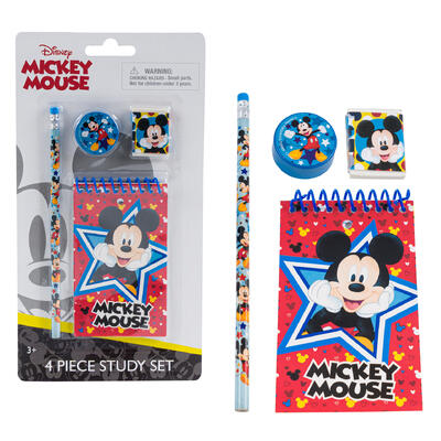 mickey mouse 4pc study kit -- 24 per case