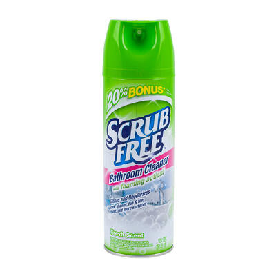 scrub free foaming fresh scent bathroom cleaner- 1 -- 12 per case