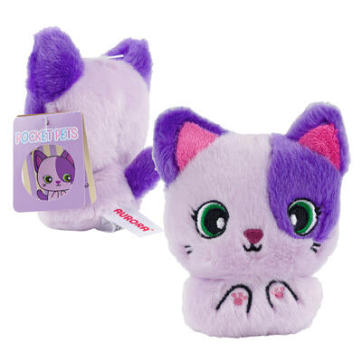 pocket pets lola plush- 5 purple -- 24 per case