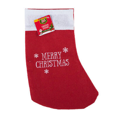 merry christmas stocking- 12 -- 36 per case