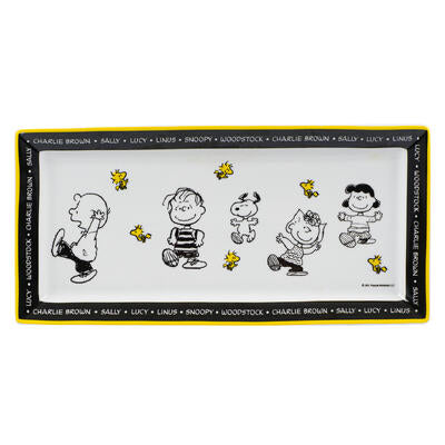 peanuts rectangular serving tray- 14 -- 8 per case