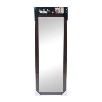 mirror- 12 x36 - coffee -- 6 per case