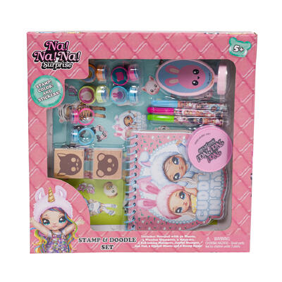 na stamp and doodle 16pc art set -- 6 per case