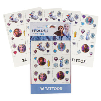 disney frozen 4 sheet 96pc tattoo set -- 48 per case