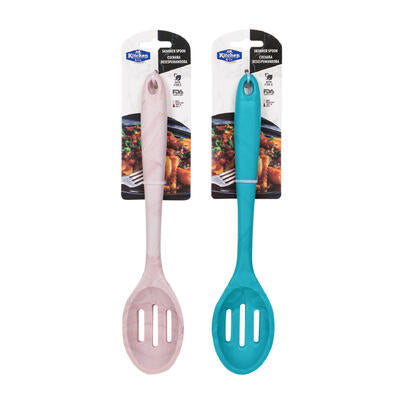 kitchen and co silicone skimmer spoon- 10.7 - 2 as -- 48 per case