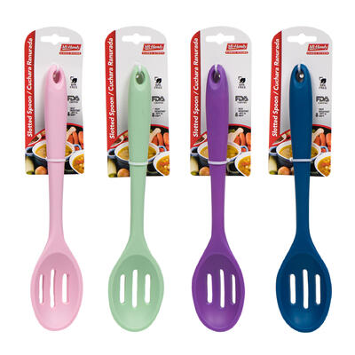 mr. handy silicone skimmer spoon- 10.7 - 4 assorte -- 48 per case
