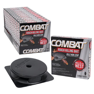 combat 8ct roach killing bait -- 12 per case