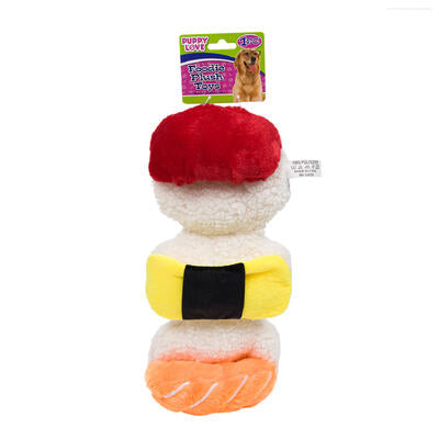 sushi pet plush toy- 9.8 -- 24 per case
