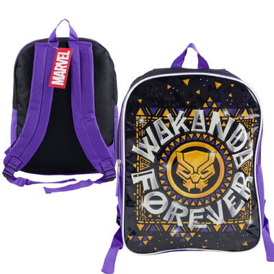 marvel black panther backpack- 15 -- 12 per case