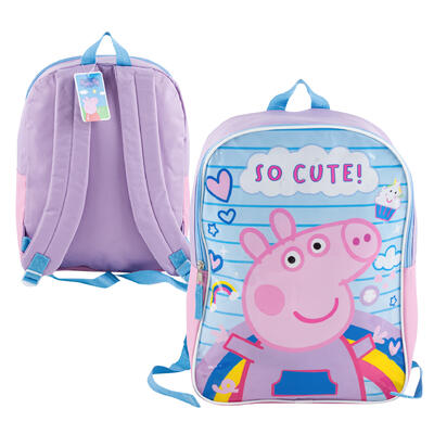 peppa pig backpack- 15 -- 12 per case