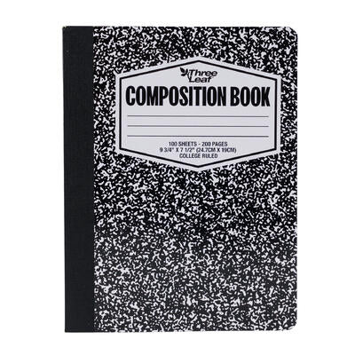100 sheet college ruled composition book -- 48 per case
