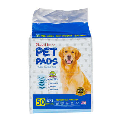 pet pads 50pcs 23.6 x23.6 -- 12 per case