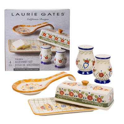 ceramic accessory set 4pc lg t -- 1 per case