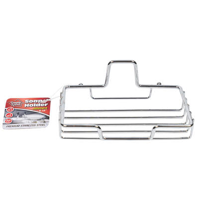 simply home stainless steel soap holder- 5.1 -- 48 per case