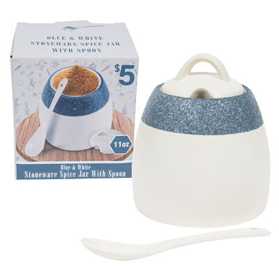 spice jar 11oz w scoop stonewa -- 4 per box