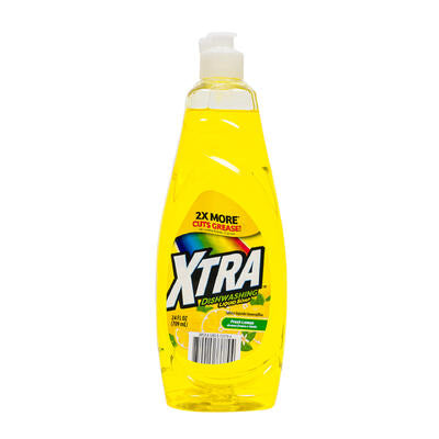 dish detergent 24oz lemon xtra -- 8 per case