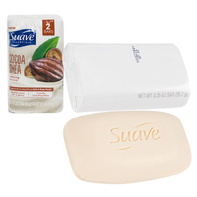 soap 3.35oz cocoa shea suave -- 24 per case