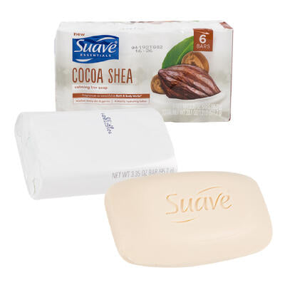 soap 3.35oz cocoa shea suave -- 96 per case