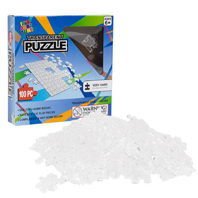 puzzle 100pc transparent -- 12 per case