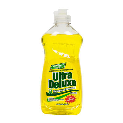 la s totally awesome ultra deluxe lemon dish soap- -- 25 per case