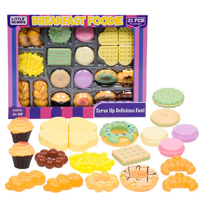 playset 21pc breakfast foodie -- 6 per case
