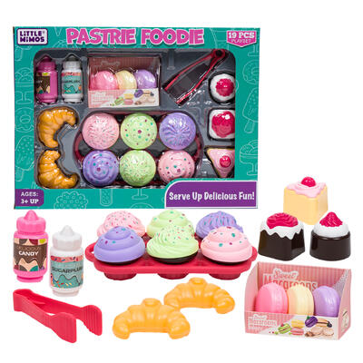playset 19pc pastries foodie -- 6 per case