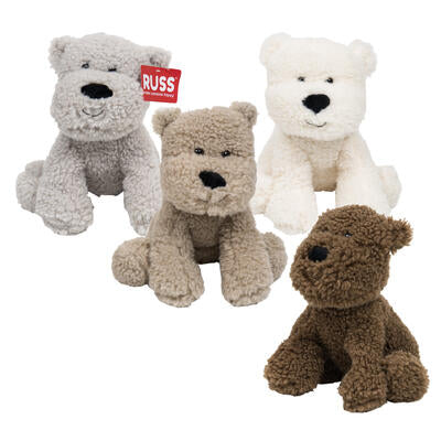 plush 10.5 dogs 4ast -- 12 per case