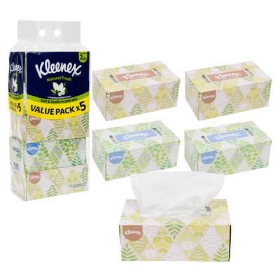 facial tissue 2ply 120ct klee -- 50 per case