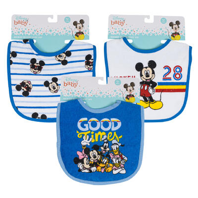 bib mickey mouse 3ast -- 48 per case