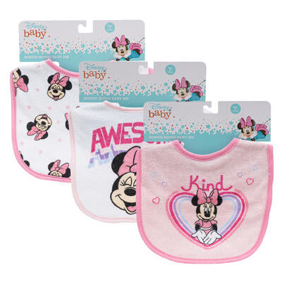 bib minnie mouse 3asst -- 48 per case