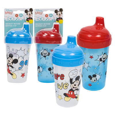sippy cups mickey 2ast pdq -- 48 per case