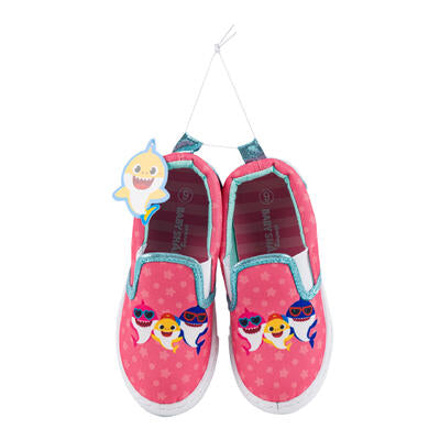slippers 5-10 td girl baby sha -- 6 per case