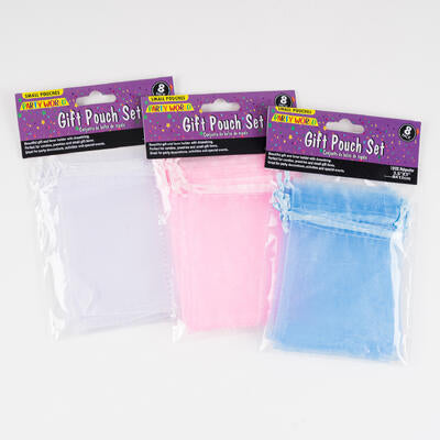 gift pouch set 8pc small w dra -- 48 per case