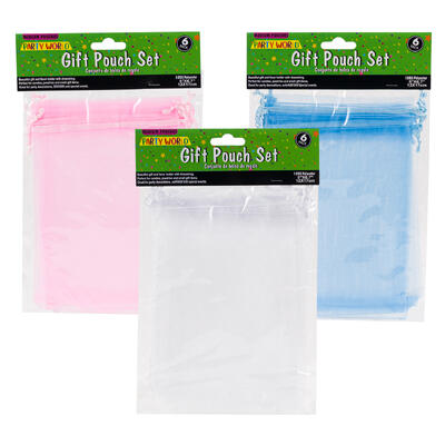 gift pouch set 6pc medium w dr -- 48 per case