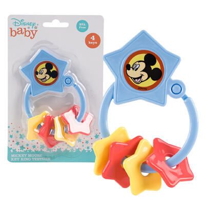 keyring teether stars mickey y -- 24 per case