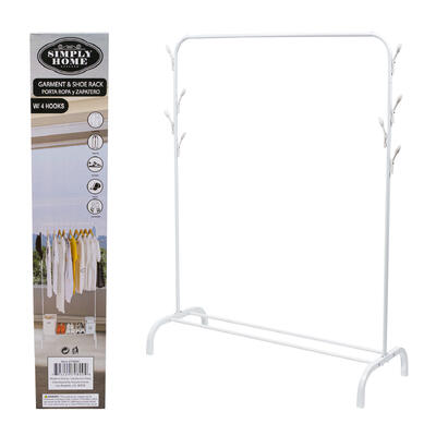 clothes rack 58 h w hnger hook -- 6 per case