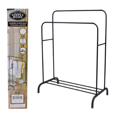 clothes rack 57 h w dbl bar me -- 6 per case
