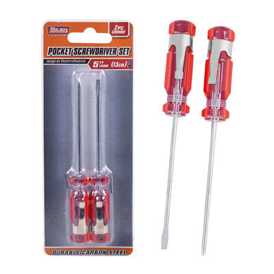 screwdriver set 2pc 5 l -- 48 per case
