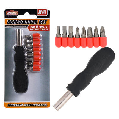 screwdriver set 9pc 4 l -- 48 per case