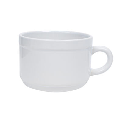 soup mug 22oz 650ml white -- 24 per case