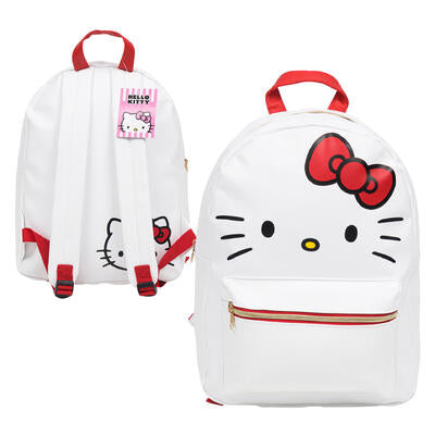 backpack 16 pu hello kitty wh -- 12 per case