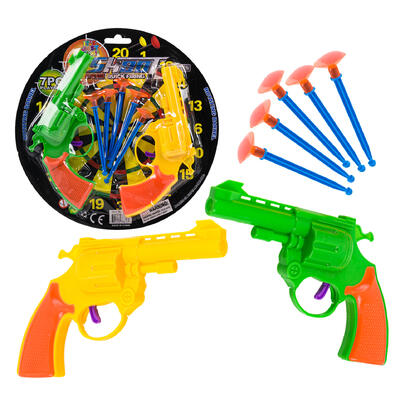 playset 7pc dart blaster soft -- 24 per case